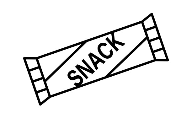 包装蛋白小吃店行图标隔离。矢量图图片下载