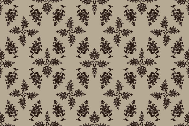 伊卡特部落印第安人无缝图案。民族阿兹特克织物地毯曼陀罗装饰本土波西米亚纹样纺织品。几何非裔美国东方传统矢量插图。刺绣的风格。图片下载