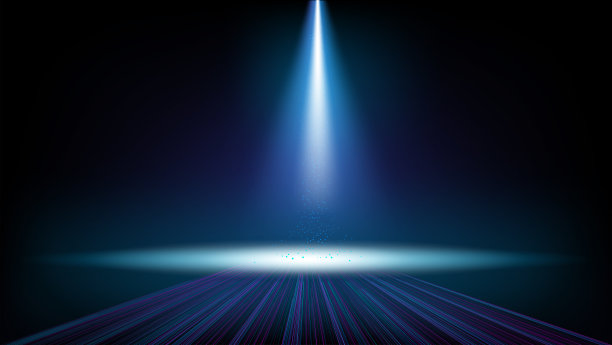 高科技传播理念，科技，数字商业，创新，科幻场景矢量插画与复制空间。图片下载