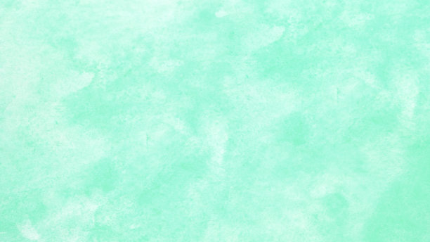 绿色抽象水彩画以白纸为背景纹理，为水彩画背景的艺术设计理念图片下载