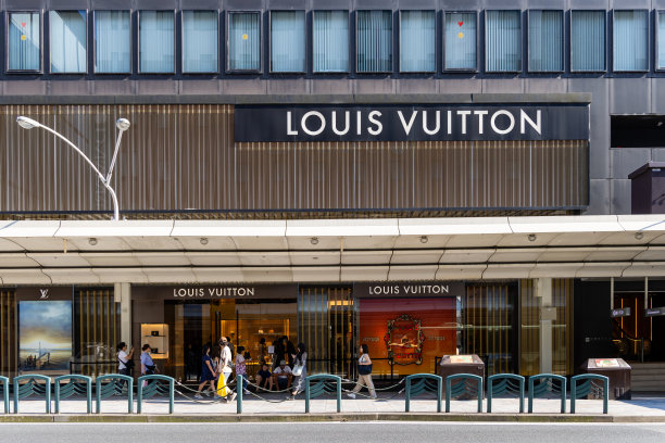 日本京都的路易威登店图片下载