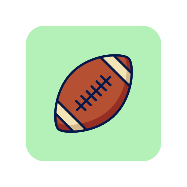 橄榄球线图标图片下载