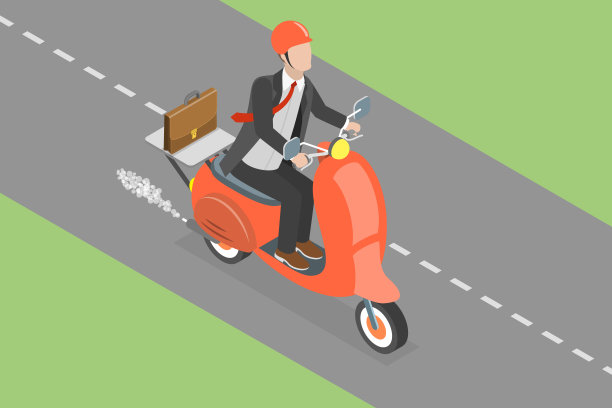 安全第一的三维等距平面矢量插图图片下载