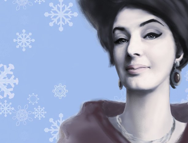 中年妇女优美的肖像图片下载