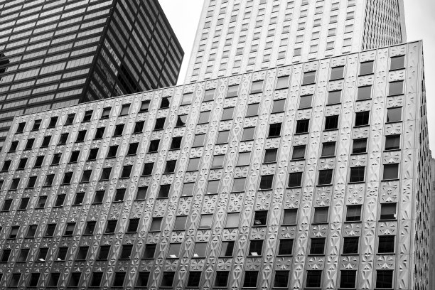 克莱斯勒大厦附近的建筑物图片下载