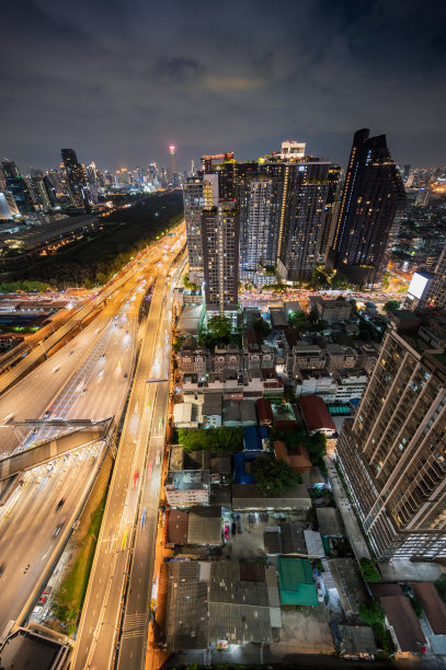 曼谷动态夜景图片下载