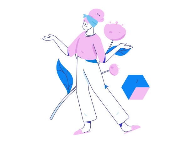 3.12国际妇女节职业女性平面人物矢量概念操作手绘插画图片下载