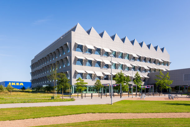 宜家Hubhult全球会议中心和工作空间，位于瑞典Malmö。图片下载