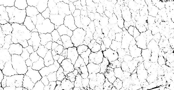 旧裂缝纹理，干地裂缝纹理为叠加，裂缝墙纹理grunge背景，一个黑白照片的裂缝的grunge纹理，一个黑白图纸的裂缝墙图片下载