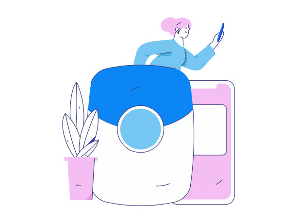 使用红包来吸引新客户和促进活动。平面矢量字符概念插图图片下载