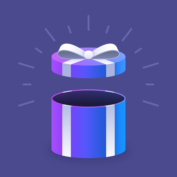 礼物惊喜假日礼物盒图片下载