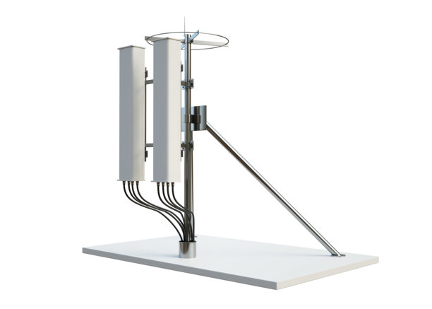 孤立在白色背景上的通信站图片下载