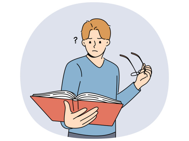 拿书的人摘下眼镜，因为视力恶化而心烦意乱图片下载