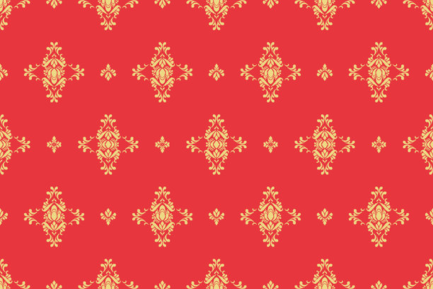 伊卡特花佩斯利刺绣在海军蓝的背景。伊卡特民族传统的东方纹样。阿兹特克风格抽象矢量插图。设计纹理，织物，服装，包装，装饰，纱笼。图片下载