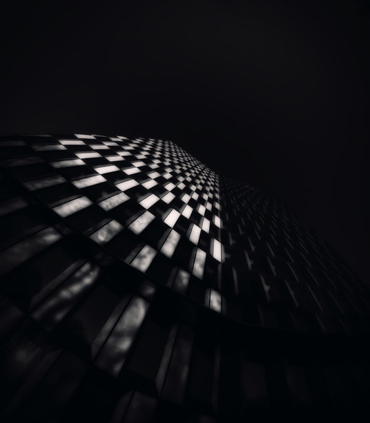 从下面拍摄的摩天大楼的创意图像图片下载