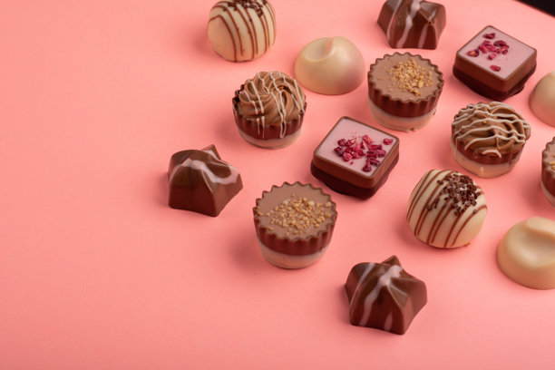 手工，照片，优雅，庆典，黑暗，展示，产品，奢华，分类，分类，巧克力，治疗，粉红色，牛奶，背景，可可，形状，大小，设计图片下载