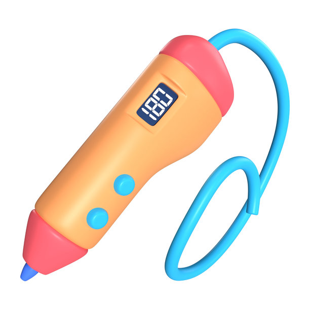 3D笔3D插图图标图片下载