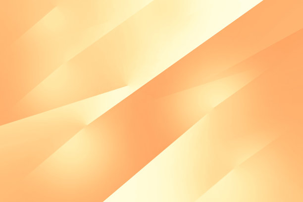 橘桃绒毛金色金黄米黄色白色抽象现代背景。几何。线条纹对角线角度小面晶体三维。颜色渐变。光金属。图片下载