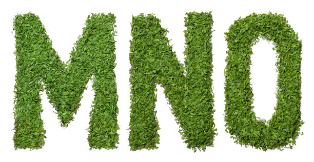 字母M、N和O是由草构成的图片下载