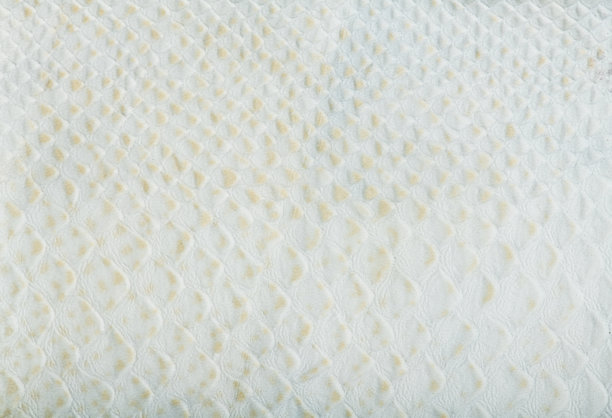 白色和黄色合成织物与蛇皮效果的特写照片图片下载