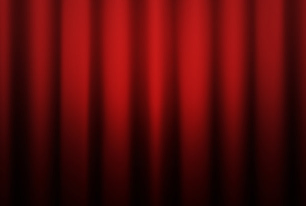 舞台幕布和聚光灯背景插图图片下载