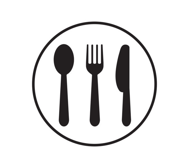 叉子勺子的图标，刀子的图标。餐具图标集。菜单的象征。白色背景上的餐厅图标。矢量插图。图片下载