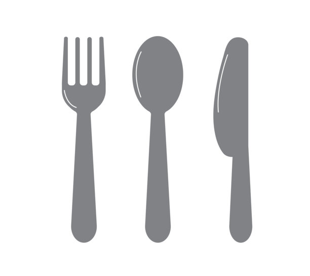 叉子勺子的图标，刀子的图标。餐具图标集。菜单的象征。白色背景上的餐厅图标。矢量插图。图片下载