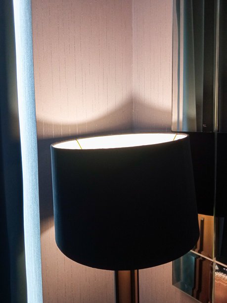 五星级酒店客房美学夜灯图片下载