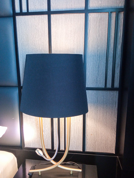 五星级酒店客房美学夜灯图片下载