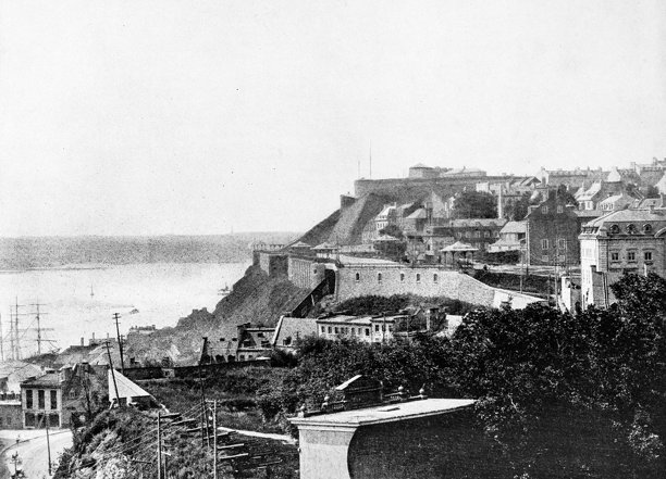 古董照片:魁北克市图片下载