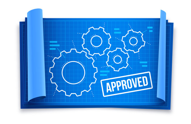 齿轮图纸机械工艺批准计划现代设计元素图片下载