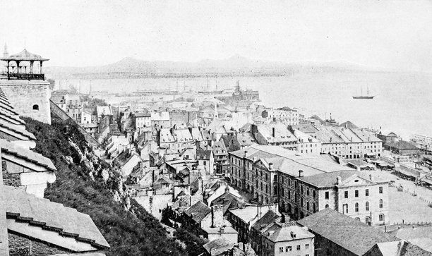 古董照片:魁北克市图片下载