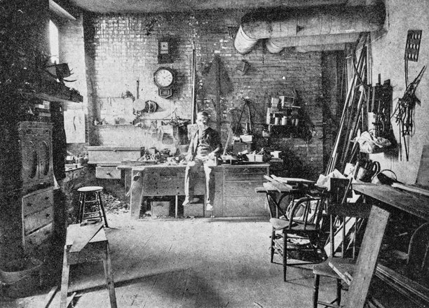 古董照片:工作室，圣路易斯图片下载