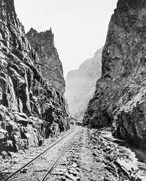 古董照片:阿肯色州皇家峡谷图片下载