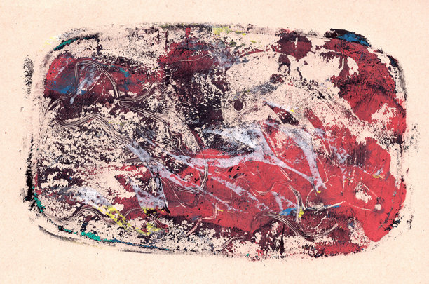 抽象纹理彩色杂色背景混合介质图片下载