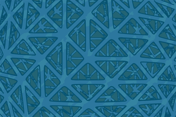 抽象蓝色金属结构背景未来主义设计图片下载