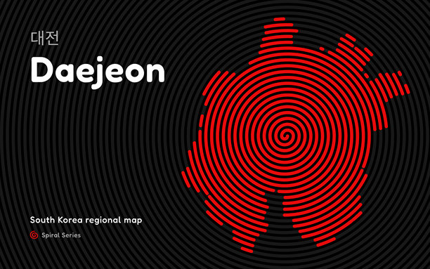 创意大田地图螺旋图案图片下载