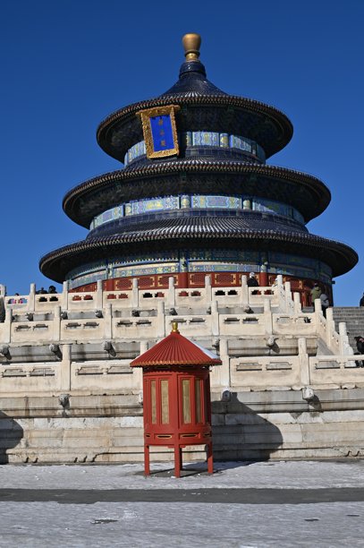 北京冬天的风景图片下载