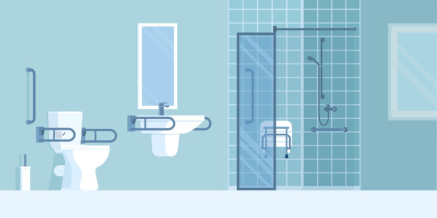 残疾人专用卫生间图片下载