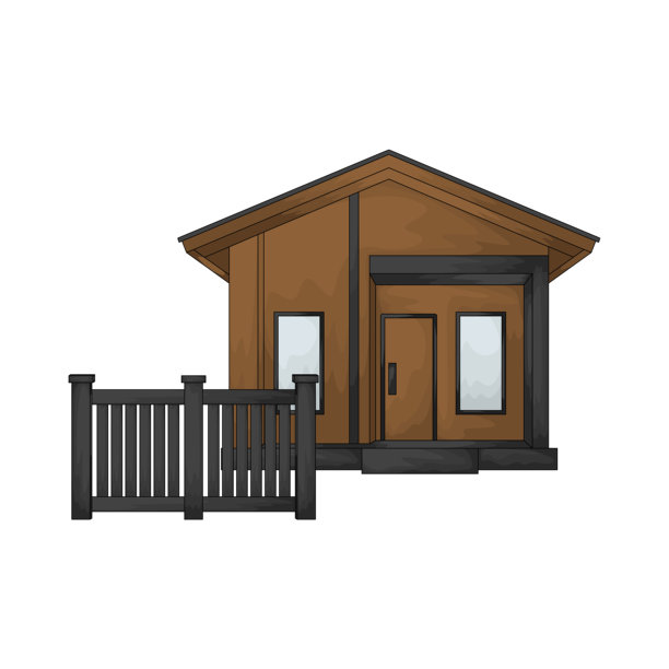 有篱笆的房子图片下载