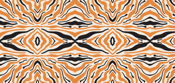 木材无缝花纹。柔和的波西米亚背景在极简主义。适用于展示、背景、壁纸、纺织品、时装等。矢量插图。图片下载