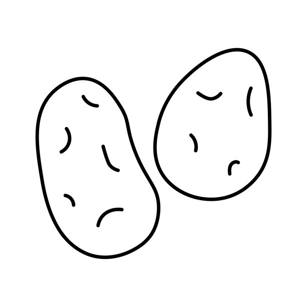 土豆划线图标图片下载