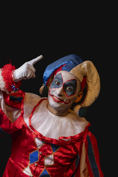 快乐的小丑宣传快照图片下载