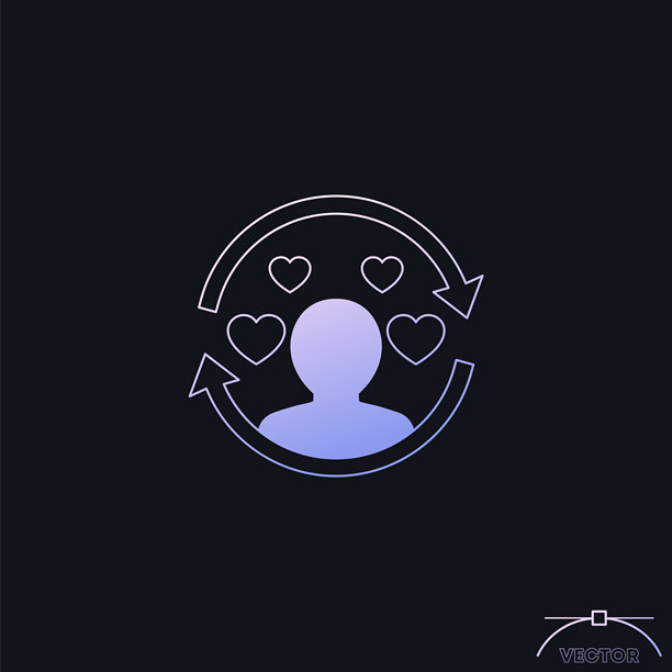 客户保留，客户满意度图标，快乐的客户矢量图片下载