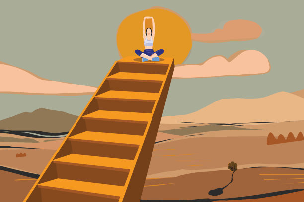 感觉自己站在顶峰!图片下载