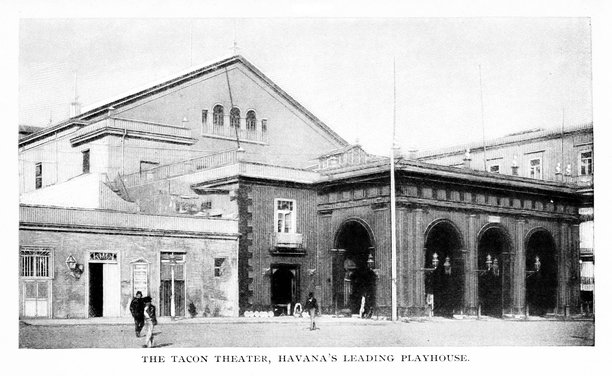 Tacon剧院，哈瓦那，古巴图片下载