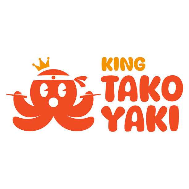 御章鱼烧日本料理极简标志设计图片下载