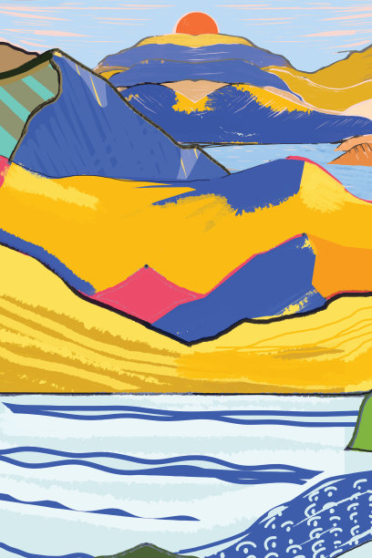 明亮的天空和令人惊叹的风景图片下载