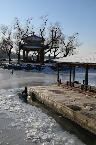 北京冬天的风景图片下载