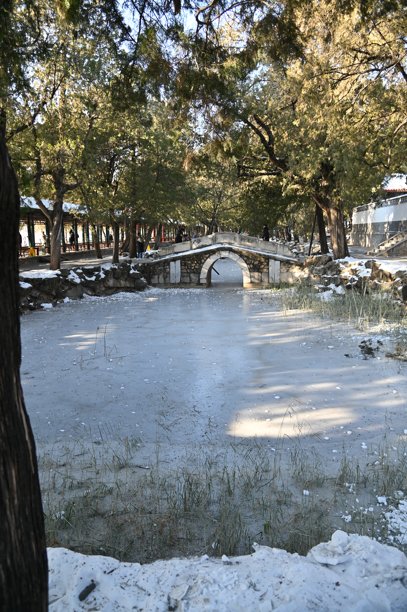 北京冬天的风景图片下载